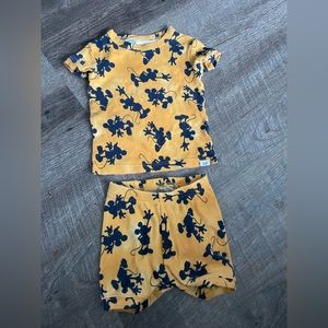 Baby 6-12M Gap Disney Mickey Pjs